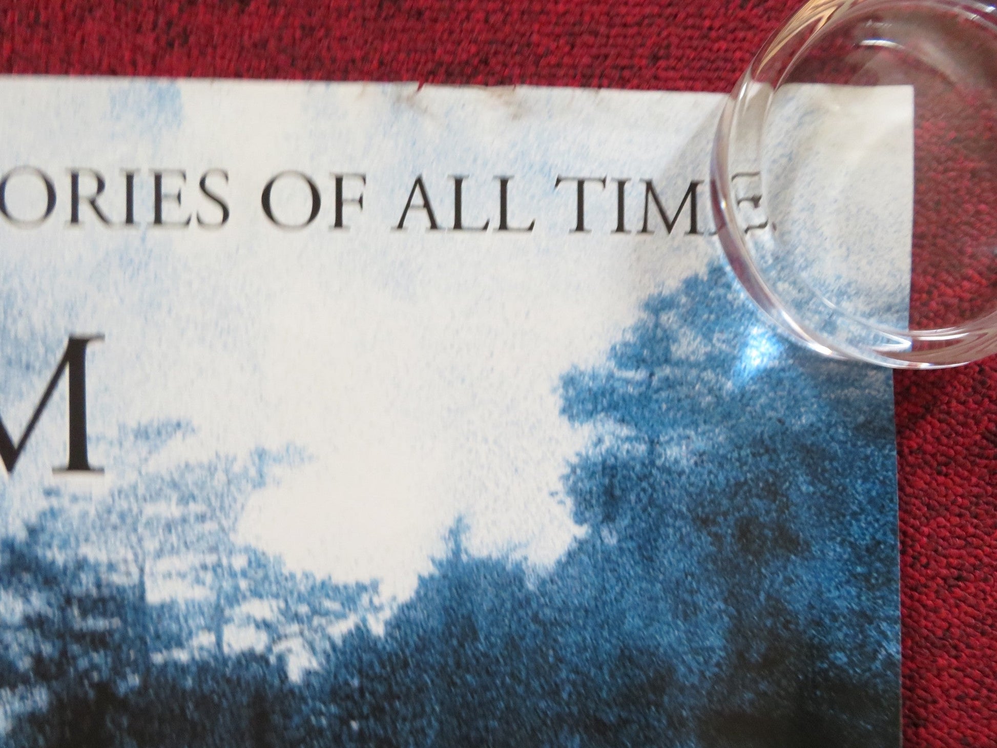 SNOW FALLING ON CEDARS UK QUAD (30"x 40") ROLLED POSTER ETHAN HAWKE 1999 Rendezvous Cinema Movie posters