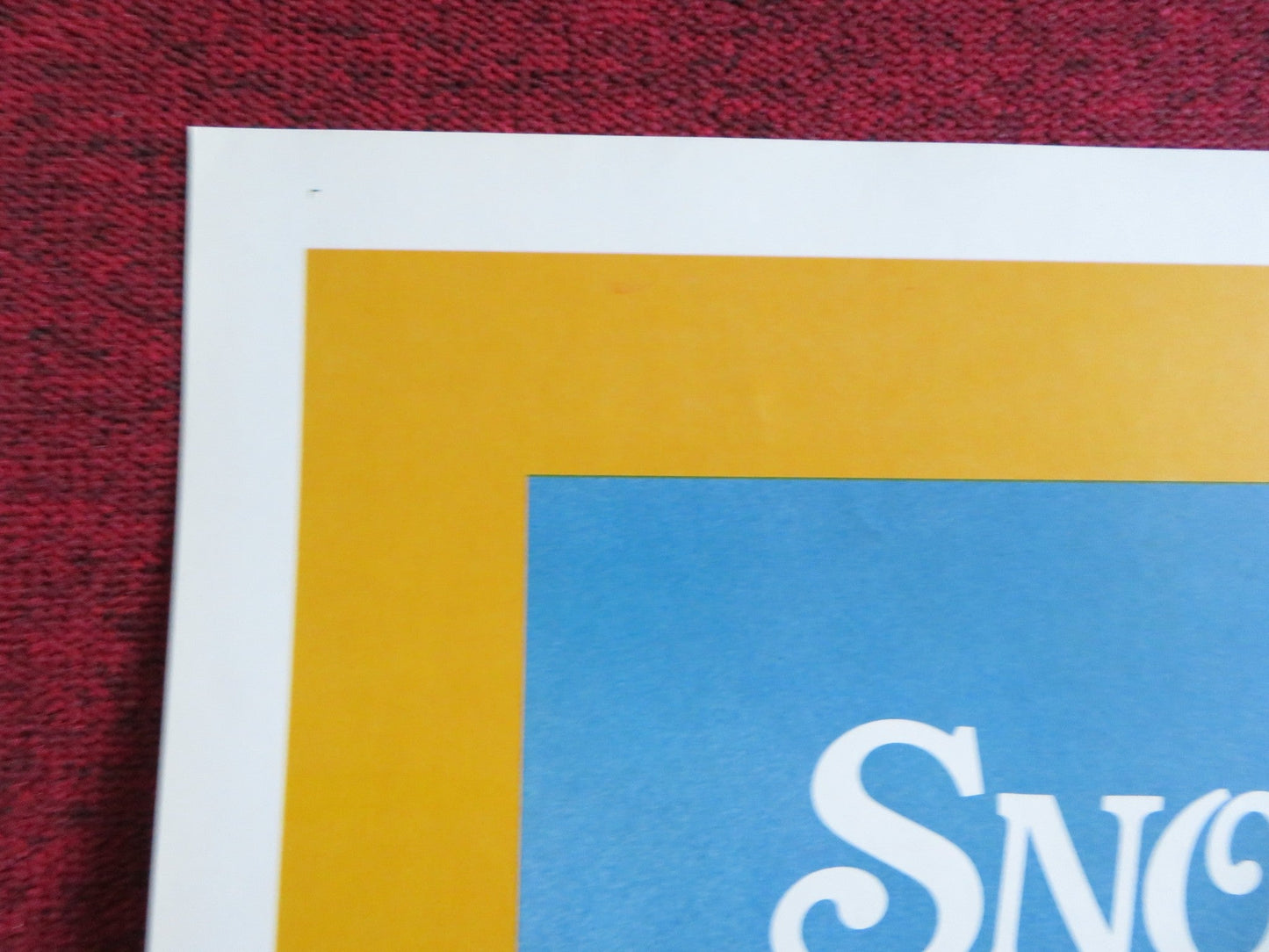 SNOW HONEYS US TRI FOLDED ONE SHEET ROLLED POSTER KANDI BARBOUR J. BAXTER 1982 Rendezvous Cinema Movie posters