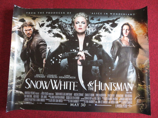 SNOW WHITE AND THE HUNTSMAN UK QUAD (30"x 40") ROLLED POSTER K. STEWART 2012 Rendezvous Cinema Movie posters
