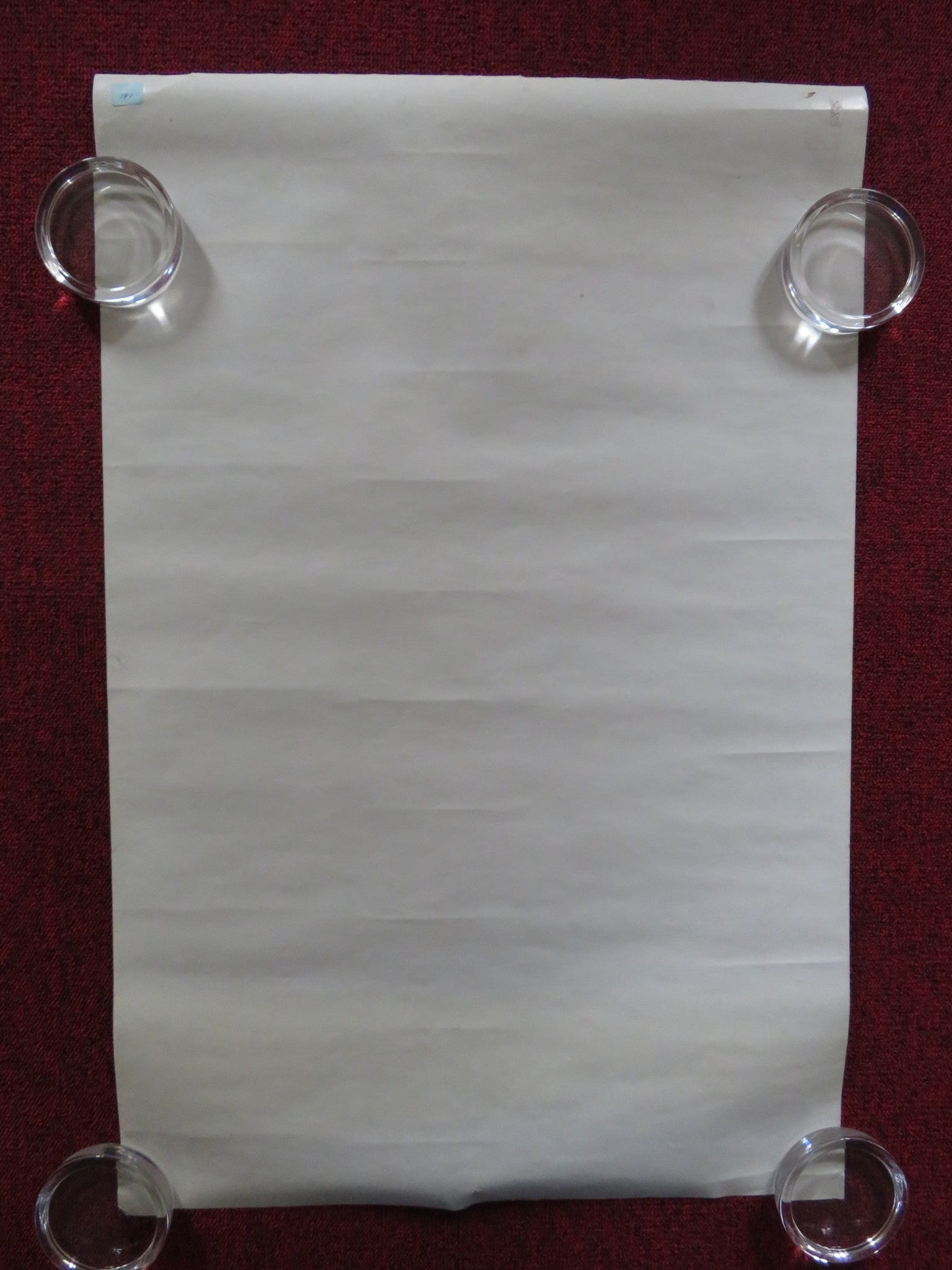 SNOW WHITE AND THE SEVEN DWARFS VHS VIDEO POSTER ROLLED DISNEY A. CASELOTTI 1987 Rendezvous Cinema Movie posters