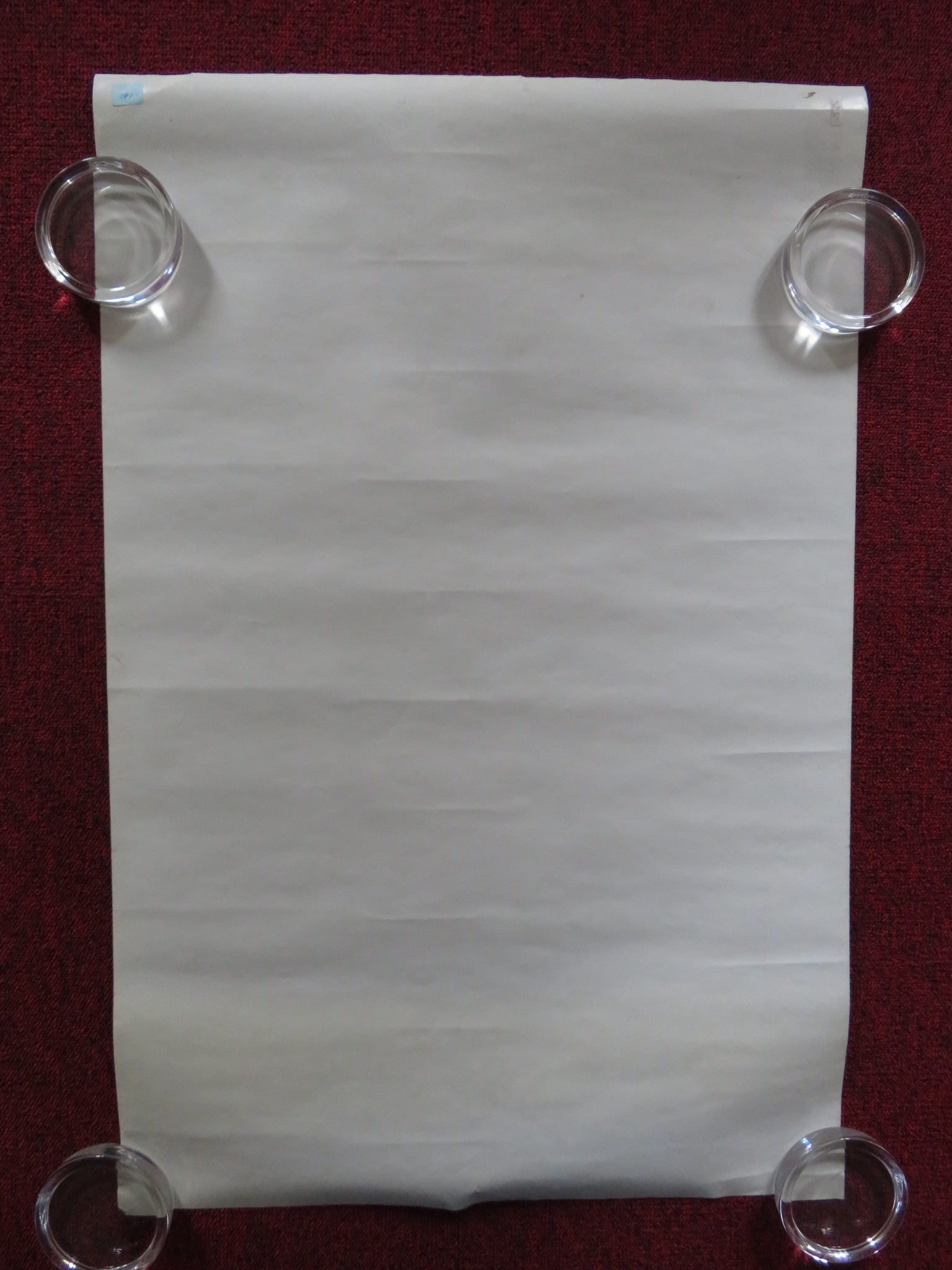 SNOW WHITE AND THE SEVEN DWARFS VHS VIDEO POSTER ROLLED DISNEY A. CASELOTTI 1987 Rendezvous Cinema Movie posters