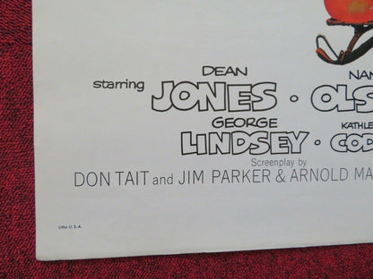 SNOWBALL EXPRESS FOLDED US ONE SHEET POSTER DEN JONES NANCY OLSON 1974 Movie posters