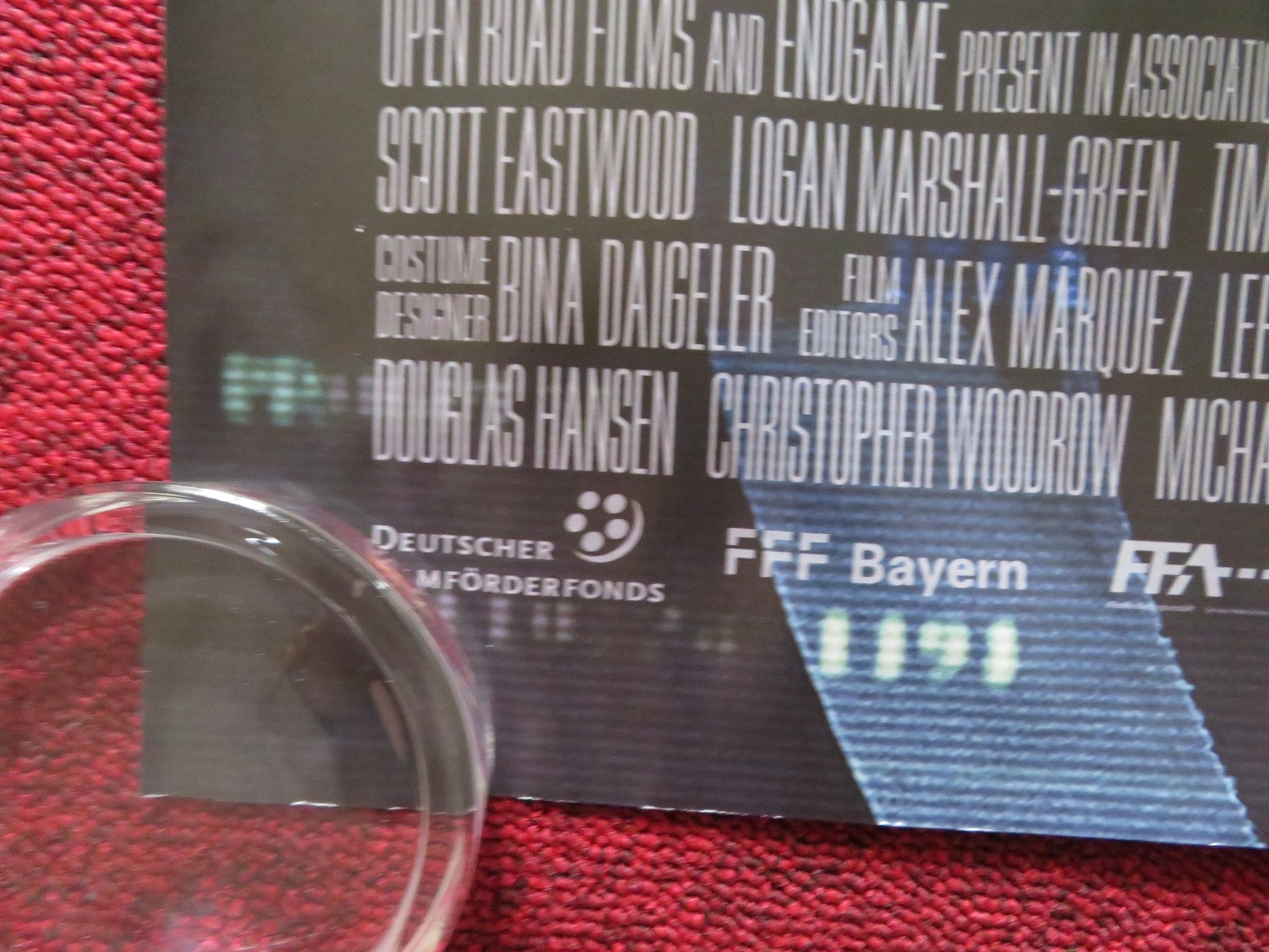 SNOWDEN UK QUAD (30"x 40") ROLLED POSTER JOSEPH GORDON - LEVITT S. WOODLEY 2016 Rendezvous Cinema Movie posters