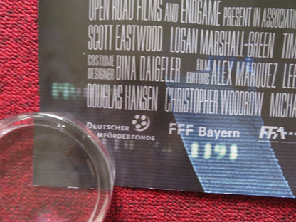 SNOWDEN UK QUAD (30"x 40") ROLLED POSTER JOSEPH GORDON - LEVITT S. WOODLEY 2016 Rendezvous Cinema Movie posters