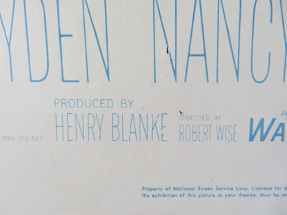 SO BIG US INSERT (14"x 36") POSTER JANE WYMAN STERLIN HAYDEN 1953 Rendezvous Cinema Movie posters