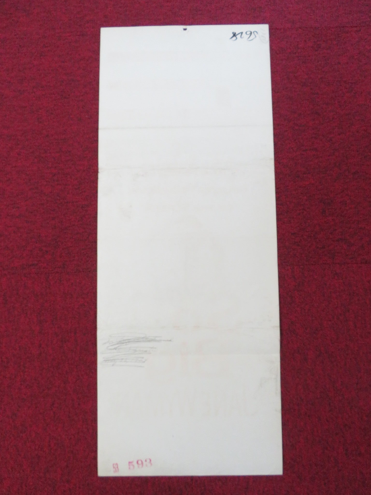 SO BIG US INSERT (14"x 36") POSTER JANE WYMAN STERLIN HAYDEN 1953 Rendezvous Cinema Movie posters