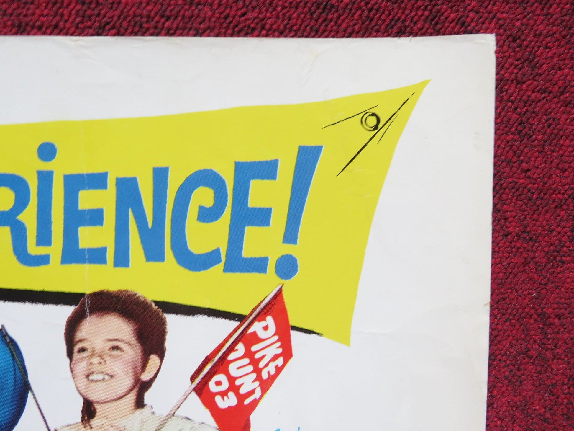 SO DEAR TO MY HEART US HALF SHEET (22"x 28") POSTER DISNEY BURL IVES BONDI 1964 Rendezvous Cinema Movie posters