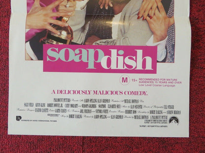 SOAPDISH FOLDED AUSTRALIAN DAYBILL POSTER Robert Downey Jr. Teri Hatcher 1991 - Rendezvous Cinema