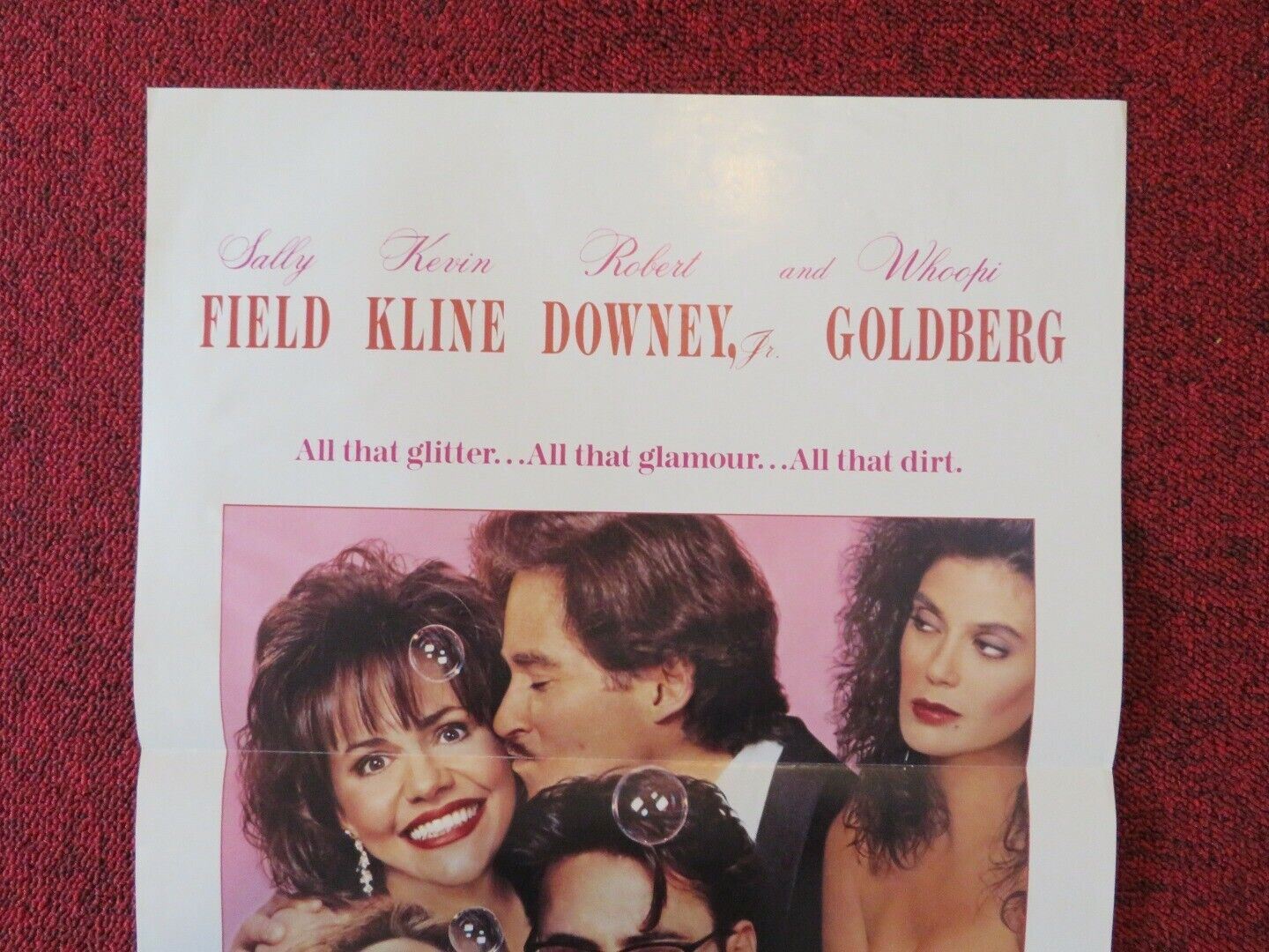 SOAPDISH FOLDED AUSTRALIAN DAYBILL POSTER Robert Downey Jr. Teri Hatcher 1991 - Rendezvous Cinema