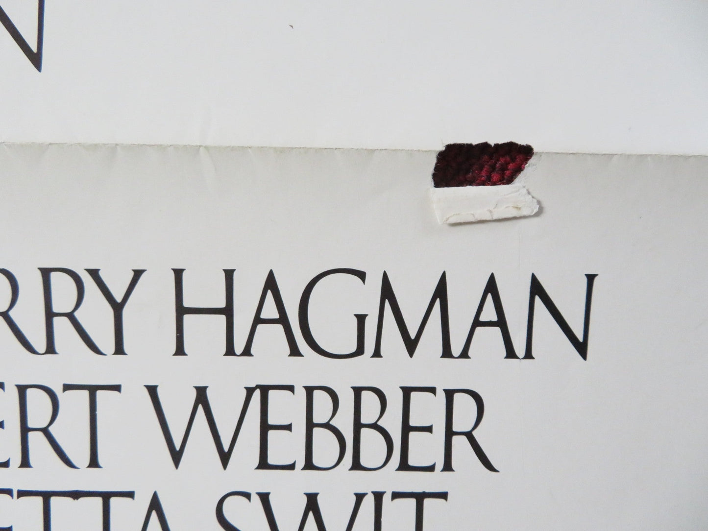 S.O.B FOLDED US ONE SHEET POSTER JULIE ANDREWS WILLIAM HOLDEN 1981 Rendezvous Cinema Movie posters