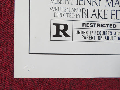 S.O.B FOLDED US ONE SHEET POSTER JULIE ANDREWS WILLIAM HOLDEN 1981 Rendezvous Cinema Movie posters