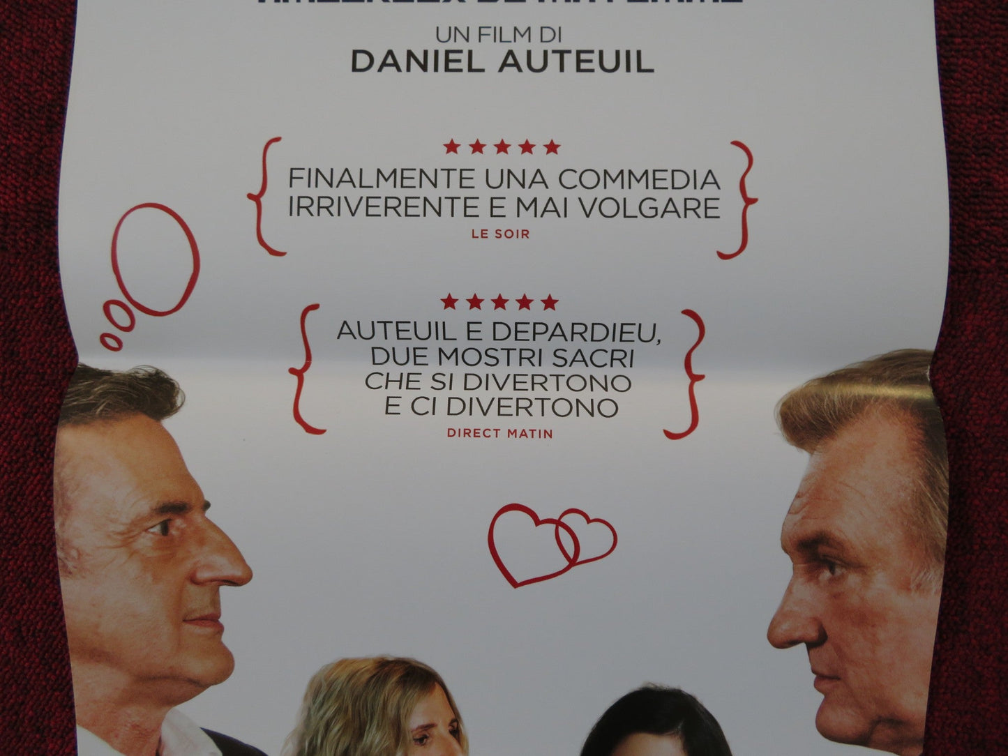 SOGNO DI UNA NOTTE DI MEZZA ETA ITALIAN LOCANDINA POSTER GERARD DEPARDIEU 2018 Rendezvous Cinema Movie posters