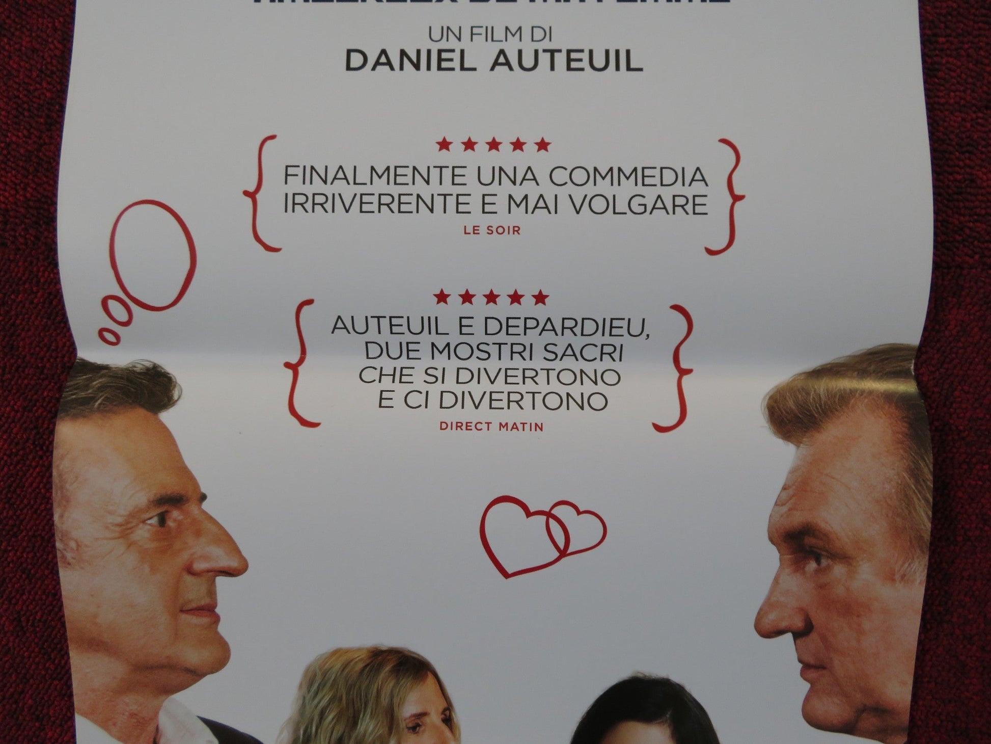 SOGNO DI UNA NOTTE DI MEZZA ETA ITALIAN LOCANDINA POSTER GERARD DEPARDIEU 2018 Rendezvous Cinema Movie posters