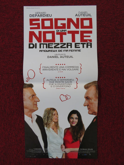 SOGNO DI UNA NOTTE DI MEZZA ETA ITALIAN LOCANDINA POSTER GERARD DEPARDIEU 2018 Rendezvous Cinema Movie posters