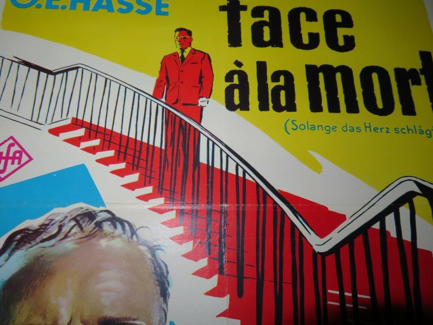 SOLANGE DAS HERZ SCHLAGT/ AS LONG AS THE HEARTSTILL BELGIUM (21.5"x 14") POSTER Movie posters