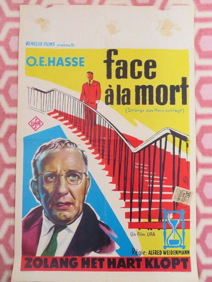 SOLANGE DAS HERZ SCHLAGT/ AS LONG AS THE HEARTSTILL BELGIUM (21.5"x 14") POSTER Movie posters