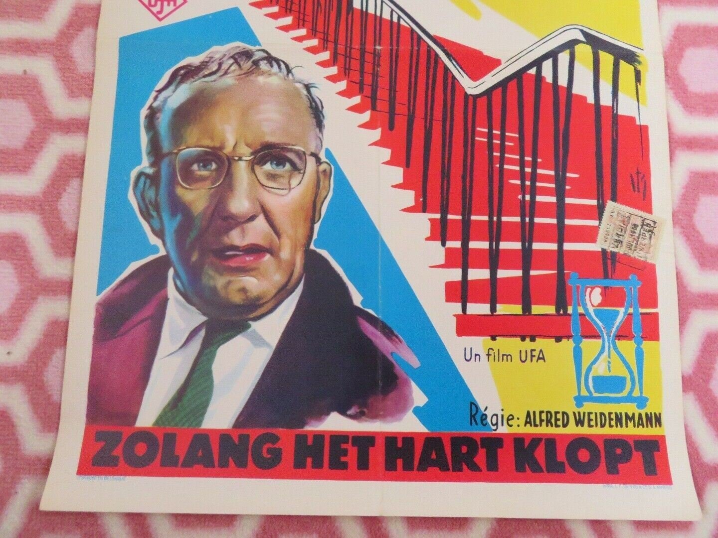 SOLANGE DAS HERZ SCHLAGT/ AS LONG AS THE HEARTSTILL BELGIUM (21.5"x 14") POSTER Movie posters