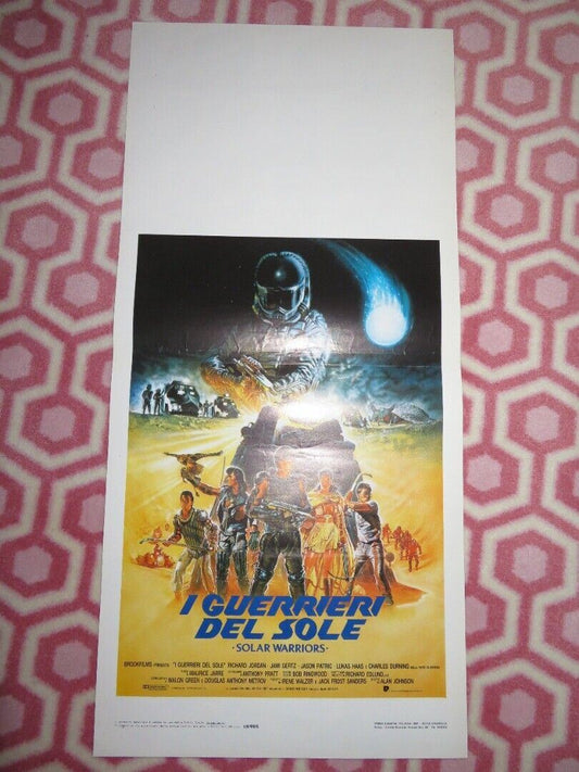 SOLAR WARRIORS/ Solarbabies ITALIAN LOCANDINA (27.5"x13") POSTER R JORDAN 1987 - Rendezvous Cinema