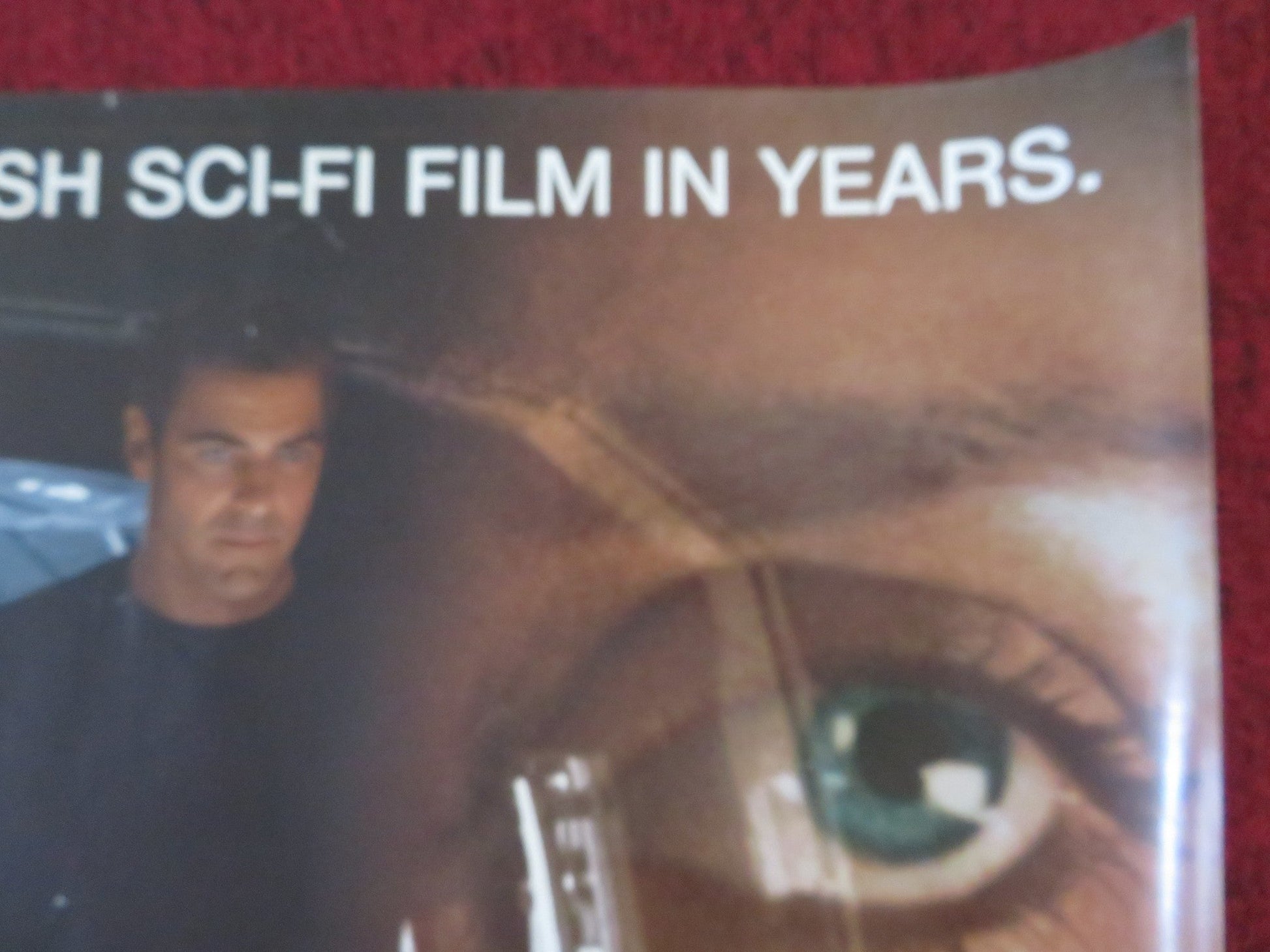 SOLARIS UK QUAD (30"x 40") ROLLED POSTER GEORGE CLOONEY NATASCHA MCELHONE 2002 Rendezvous Cinema Movie posters