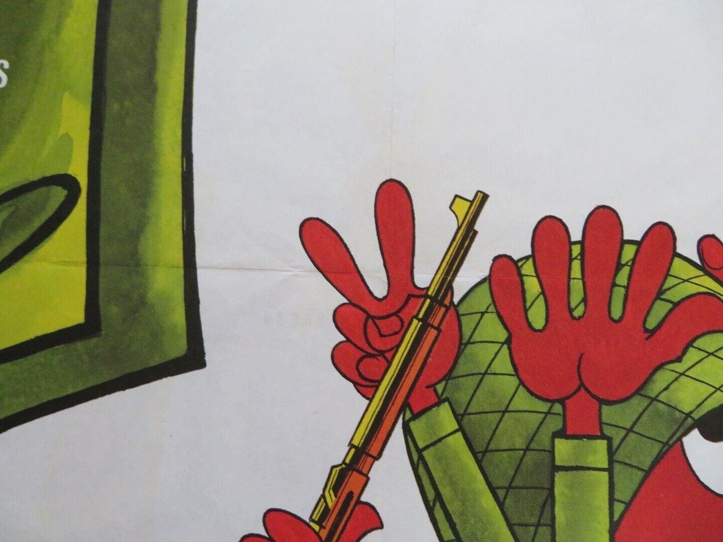 SOLDAT DUROC CA VA ETRE TA FETE! FRENCH (30"X 22.5") ROLLED POSTER MICHEL GERARD Movie posters