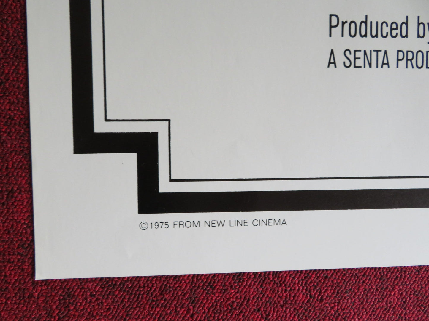 SOLDIER IN SKIRTS / THE TRIPLE ECHO US TRI FOLDED ONE SHEET ROLLED POSTER 1972 Rendezvous Cinema Movie posters