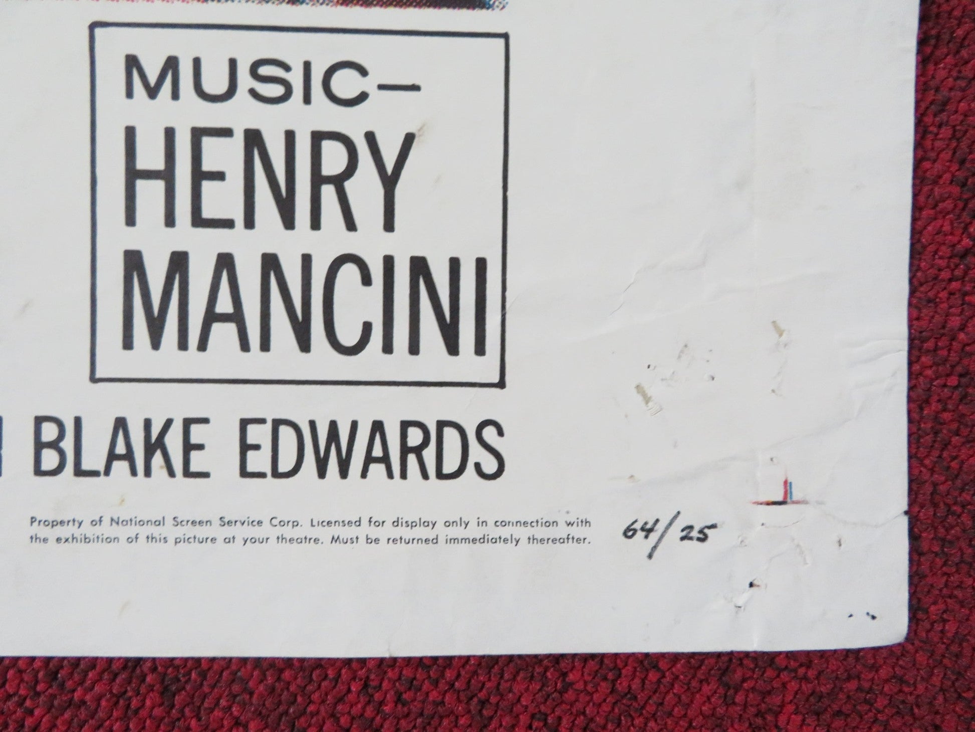 SOLDIER IN THE RAIN FOLDED US ONE SHEET POSTER JACKIE GLEASON STEVE MCQUEEN 1963 Rendezvous Cinema Movie posters