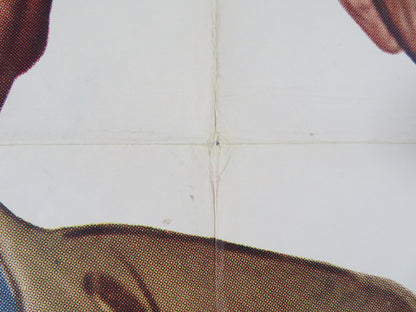 SOLDIER IN THE RAIN FOLDED US ONE SHEET POSTER JACKIE GLEASON STEVE MCQUEEN 1963 Rendezvous Cinema Movie posters