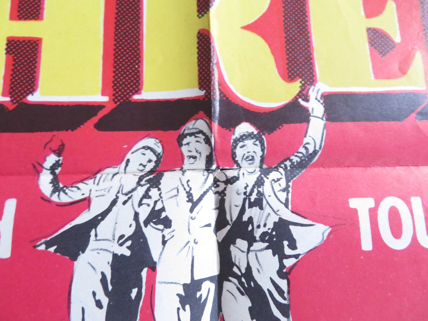 SOLDIERS THREE FOLDED US ONE SHEET POSTER STEWART GRANGER WALTER PIDGEON 1951 Rendezvous Cinema Movie posters