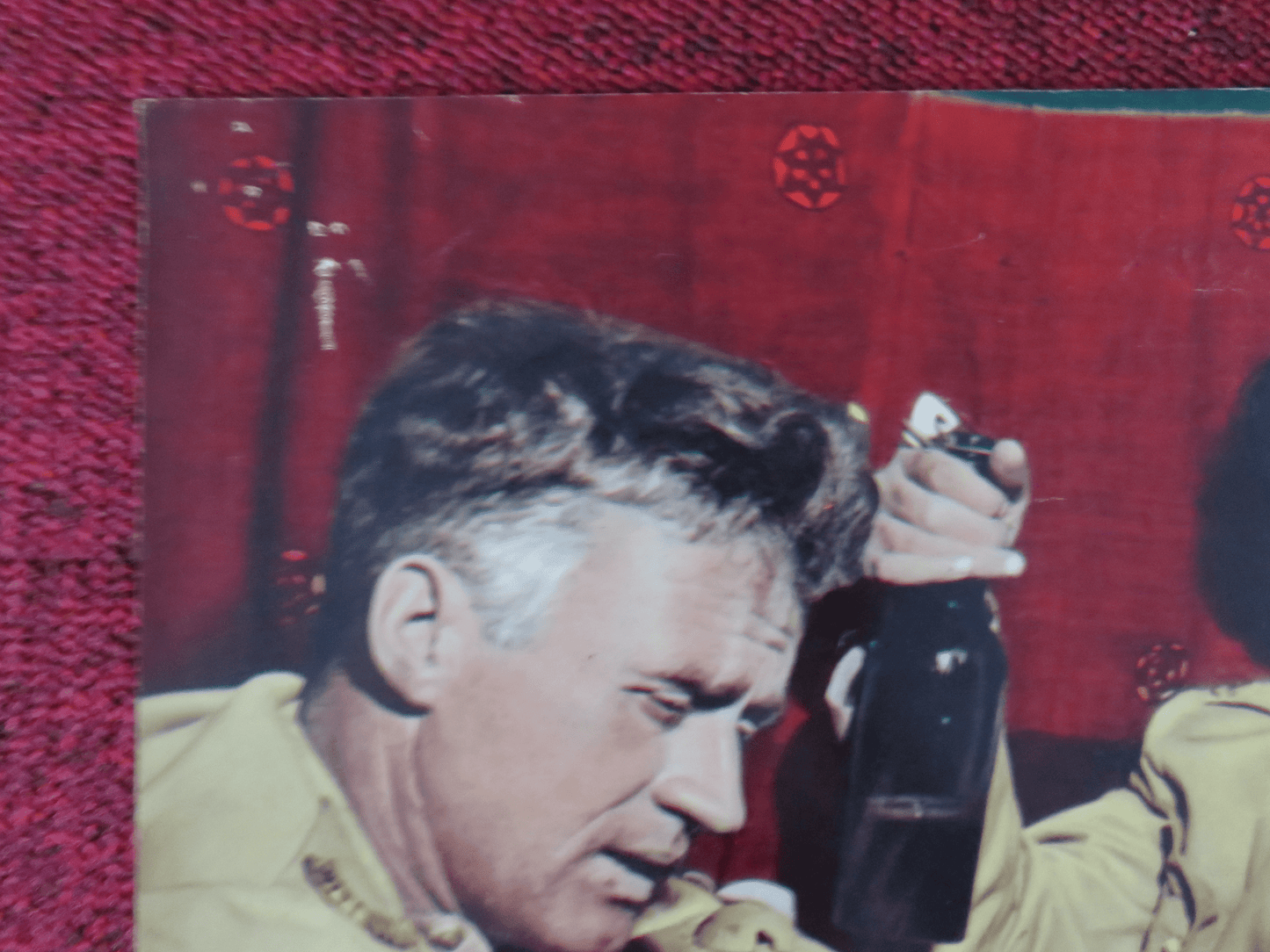 SOLDIERS THREE ITALIAN FOTOBUSTA POSTER STEWART GRANGER DAVID NIVEN 1951 - Rendezvous Cinema