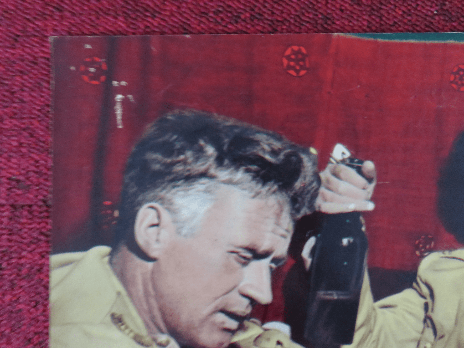 SOLDIERS THREE ITALIAN FOTOBUSTA POSTER STEWART GRANGER DAVID NIVEN 1951 - Rendezvous Cinema