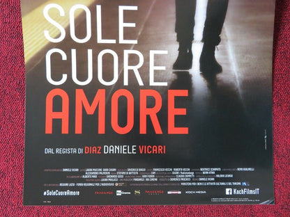 SOLE CUORE AMORE ITALIAN LOCANDINA (26.5"x12.5") POSTER ISABELLA RAGONESE 2016 Movie posters