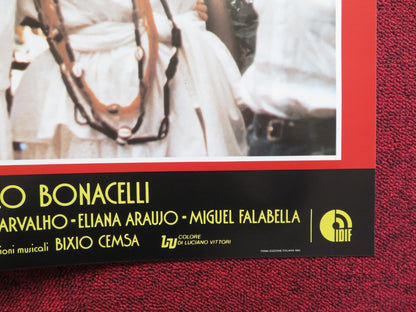 SOLE NUDO - B ITALIAN FOTOBUSTA POSTER DAVID BRANDON TANIA ALVES 1984 Rendezvous Cinema Movie posters