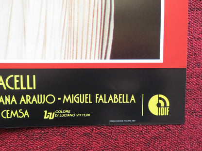 SOLE NUDO - C ITALIAN FOTOBUSTA POSTER DAVID BRANDON TANIA ALVES 1984 Rendezvous Cinema Movie posters