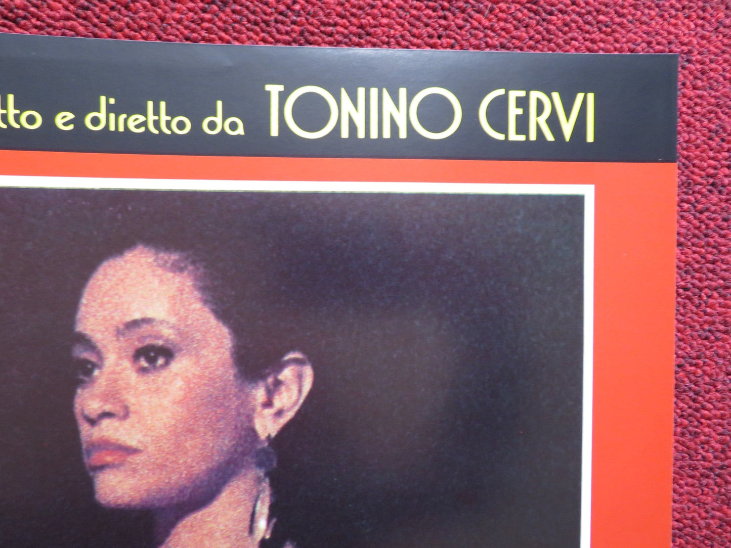 SOLE NUDO - C ITALIAN FOTOBUSTA POSTER DAVID BRANDON TANIA ALVES 1984 Rendezvous Cinema Movie posters