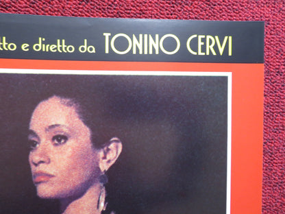 SOLE NUDO - C ITALIAN FOTOBUSTA POSTER DAVID BRANDON TANIA ALVES 1984 Rendezvous Cinema Movie posters