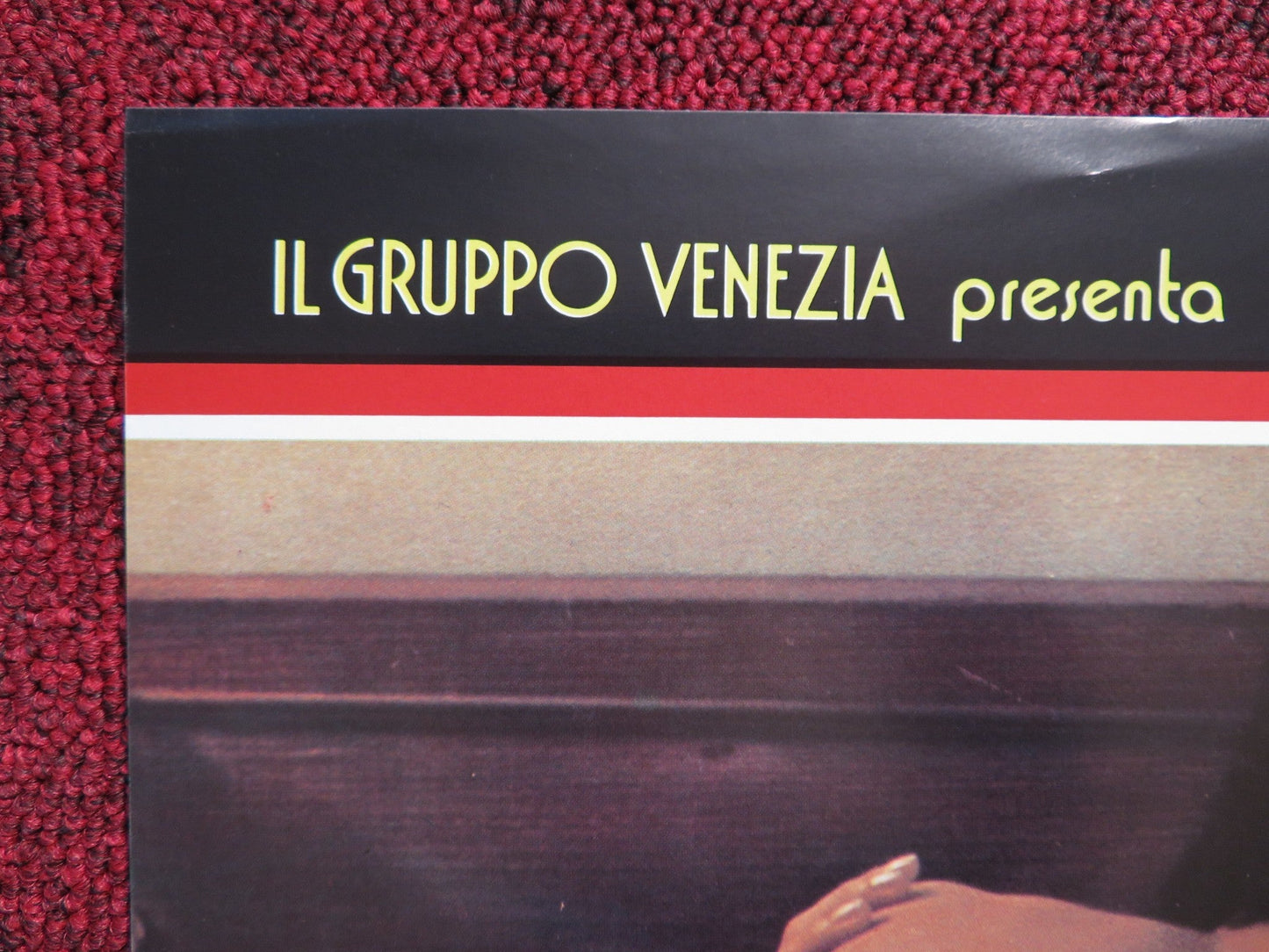 SOLE NUDO - E ITALIAN FOTOBUSTA POSTER DAVID BRANDON TANIA ALVES 1984 Rendezvous Cinema Movie posters