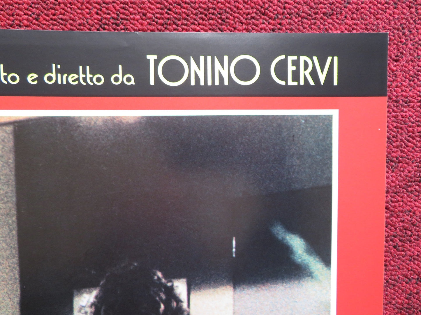 SOLE NUDO - E ITALIAN FOTOBUSTA POSTER DAVID BRANDON TANIA ALVES 1984 Rendezvous Cinema Movie posters