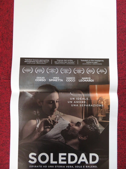 SOLEDAD ITALIAN LOCANDINA POSTER GIULIO CORSO VERA SPINETTA 2018 Rendezvous Cinema Movie posters