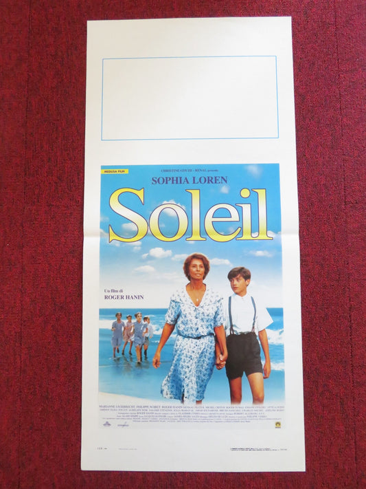 SOLEIL ITALIAN LOCANDINA POSTER SOPHIA LOREN PHILIPPE NOIRET 1997 Rendezvous Cinema Movie posters