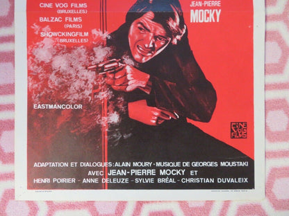 SOLO BELGIUM (21.5"x14.5") POSTER Jean - Pierre Mocky 1970 Movie posters