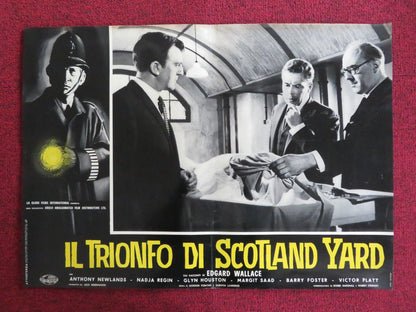 SOLO FOR SPARROW - A ITALIAN FOTOBUSTA POSTER ANTHONY NEWLANDS GLYN HOUSTON 1962 Rendezvous Cinema Movie posters