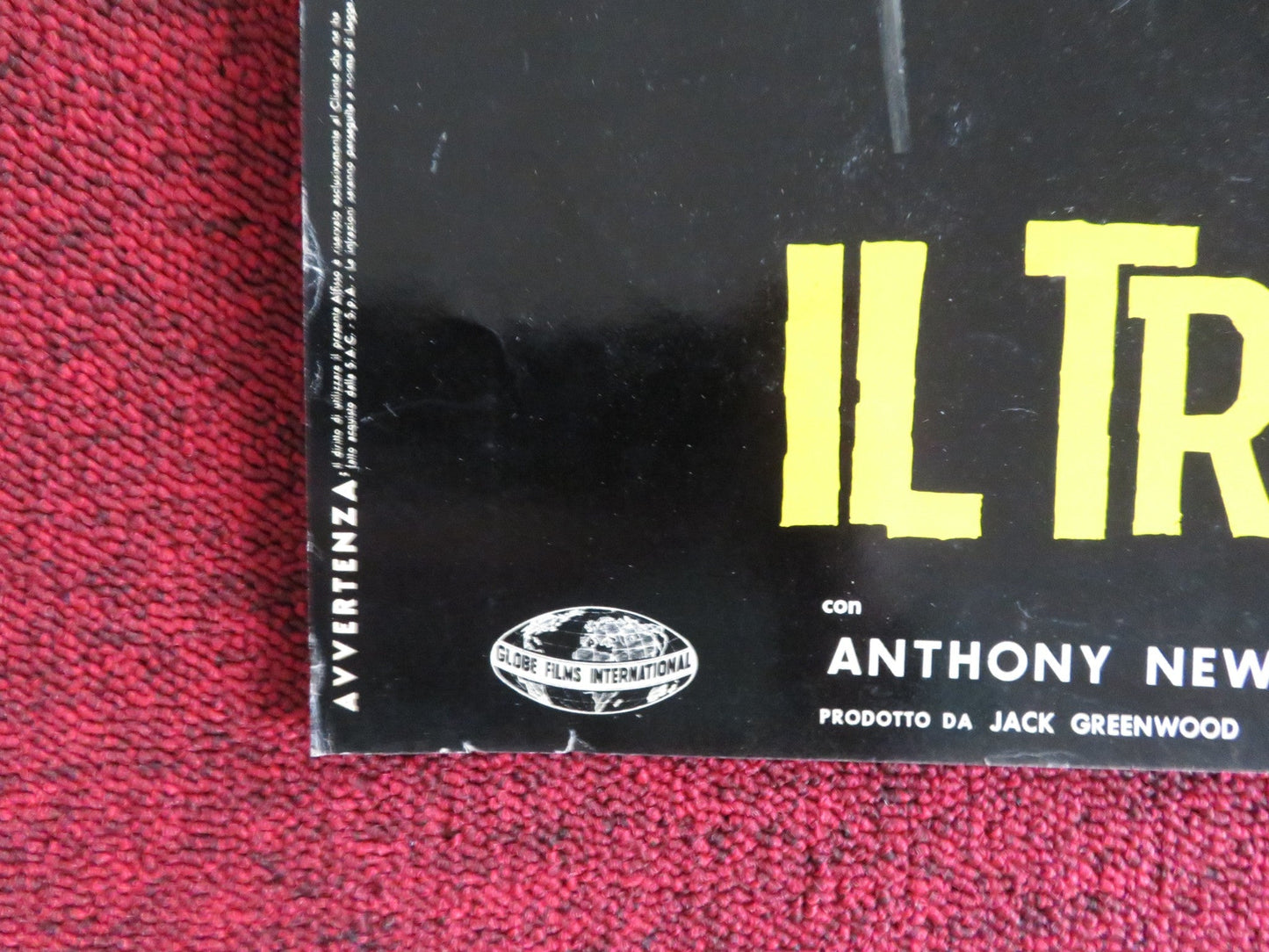 SOLO FOR SPARROW - B ITALIAN FOTOBUSTA POSTER ANTHONY NEWLANDS GLYN HOUSTON 1962 Rendezvous Cinema Movie posters