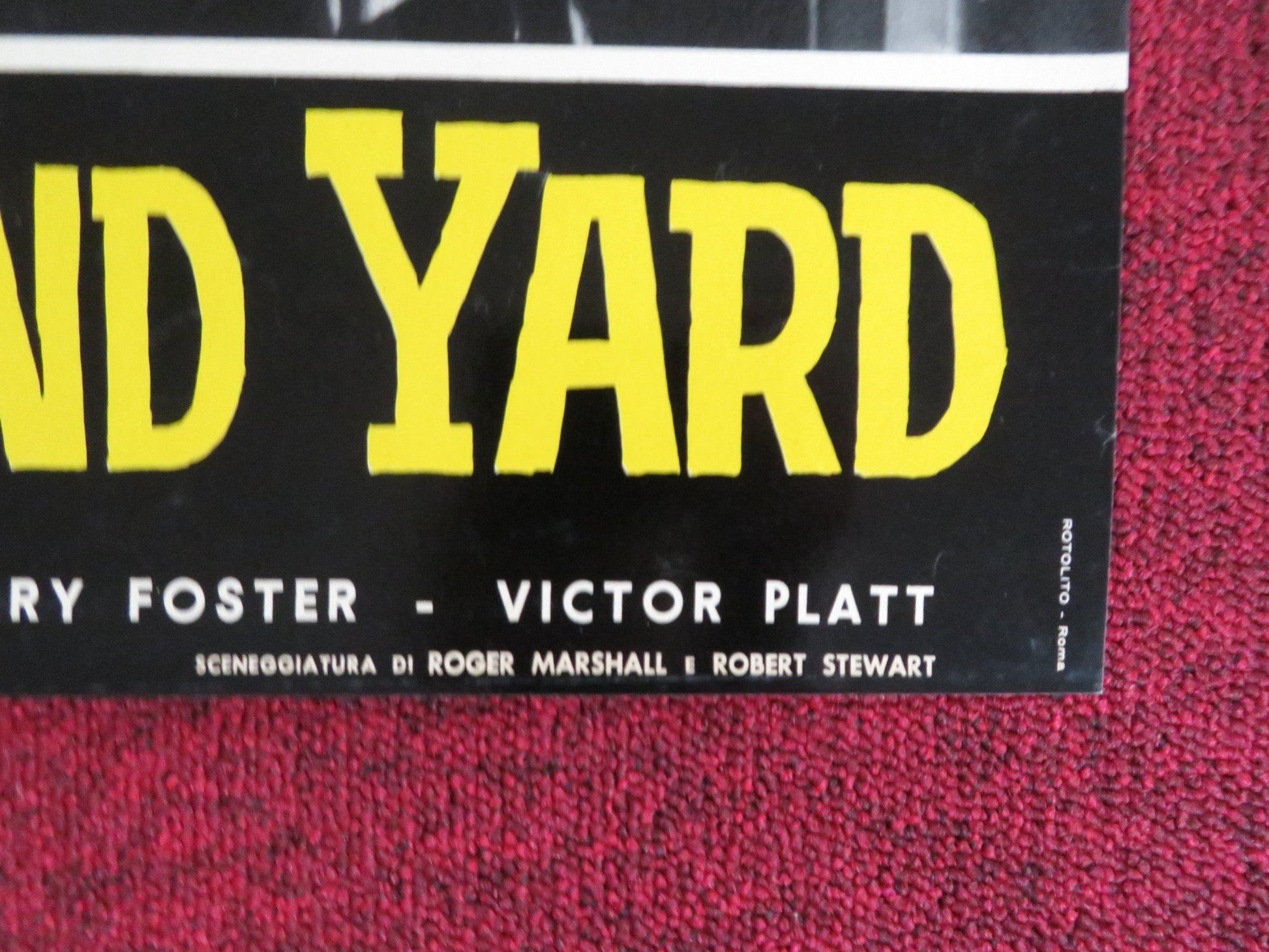 SOLO FOR SPARROW - B ITALIAN FOTOBUSTA POSTER ANTHONY NEWLANDS GLYN HOUSTON 1962 Rendezvous Cinema Movie posters