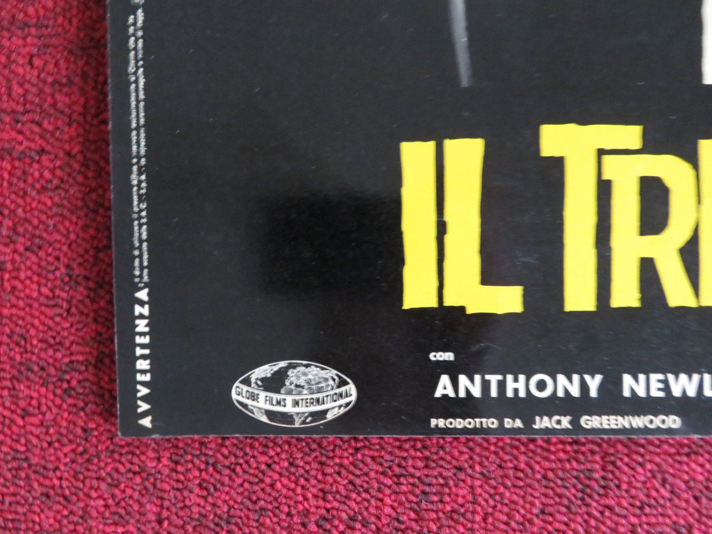 SOLO FOR SPARROW - C ITALIAN FOTOBUSTA POSTER ANTHONY NEWLANDS GLYN HOUSTON 1962 Rendezvous Cinema Movie posters