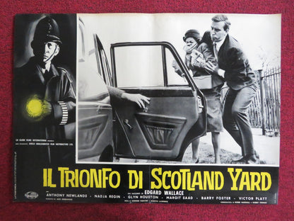 SOLO FOR SPARROW - D ITALIAN FOTOBUSTA POSTER ANTHONY NEWLANDS GLYN HOUSTON 1962 Rendezvous Cinema Movie posters