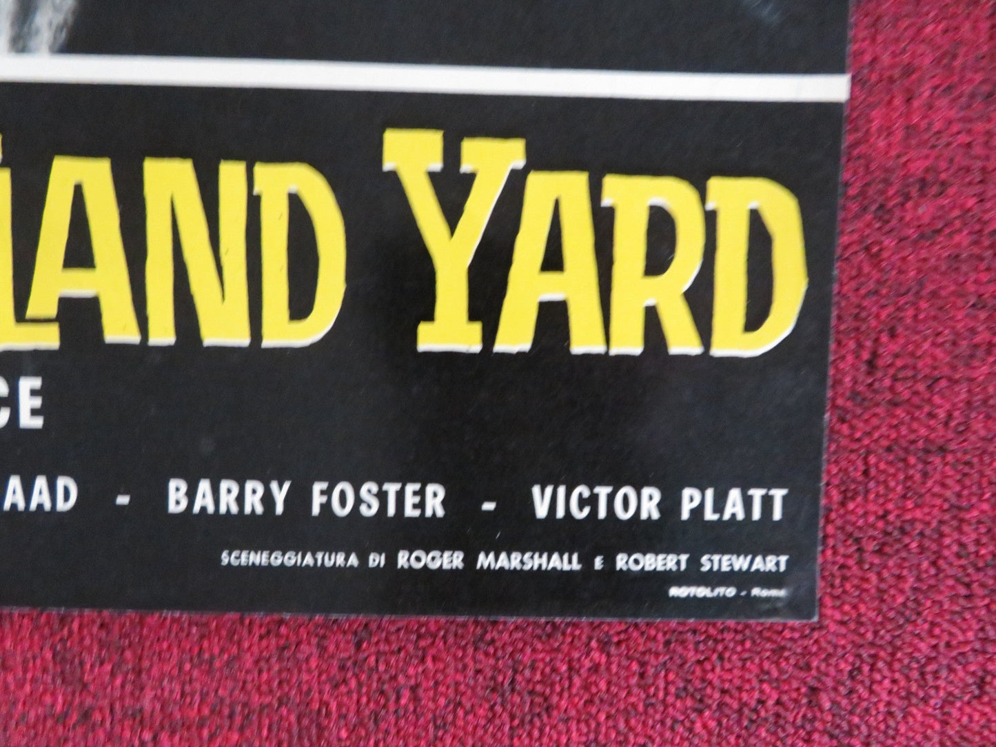 SOLO FOR SPARROW - F ITALIAN FOTOBUSTA POSTER ANTHONY NEWLANDS GLYN HOUSTON 1962 Rendezvous Cinema Movie posters