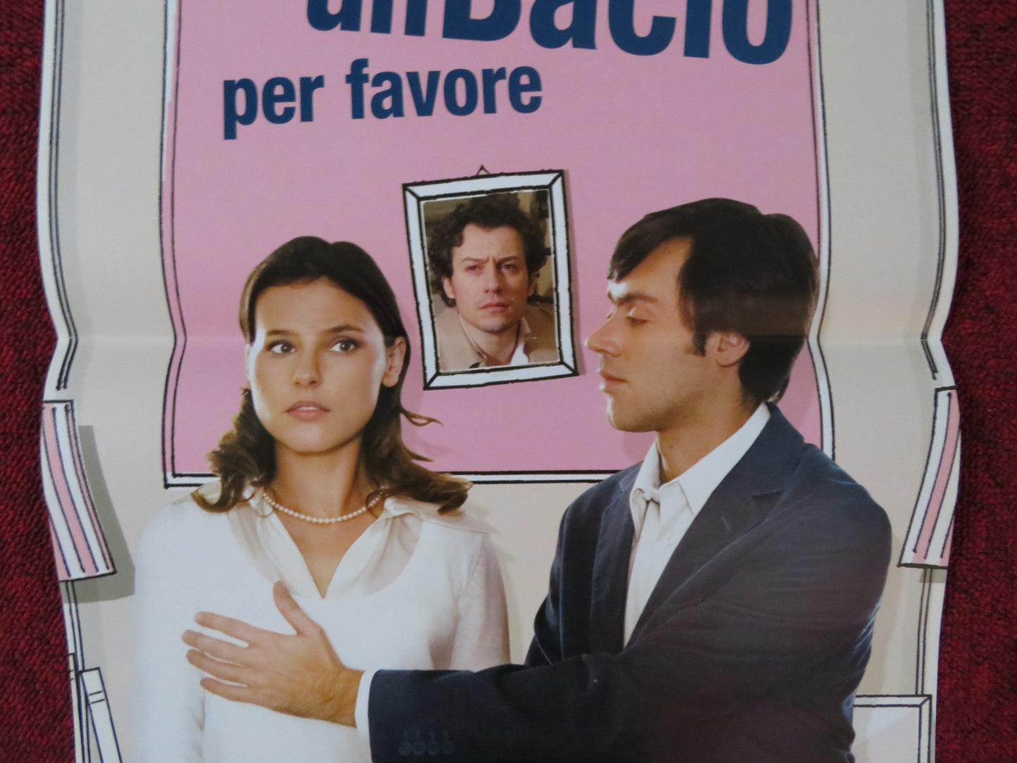 SOLO UN BACIO PER FAVORE ITALIAN LOCANDINA POSTER VIRGINIE LEDOYEN 2007 Rendezvous Cinema Movie posters