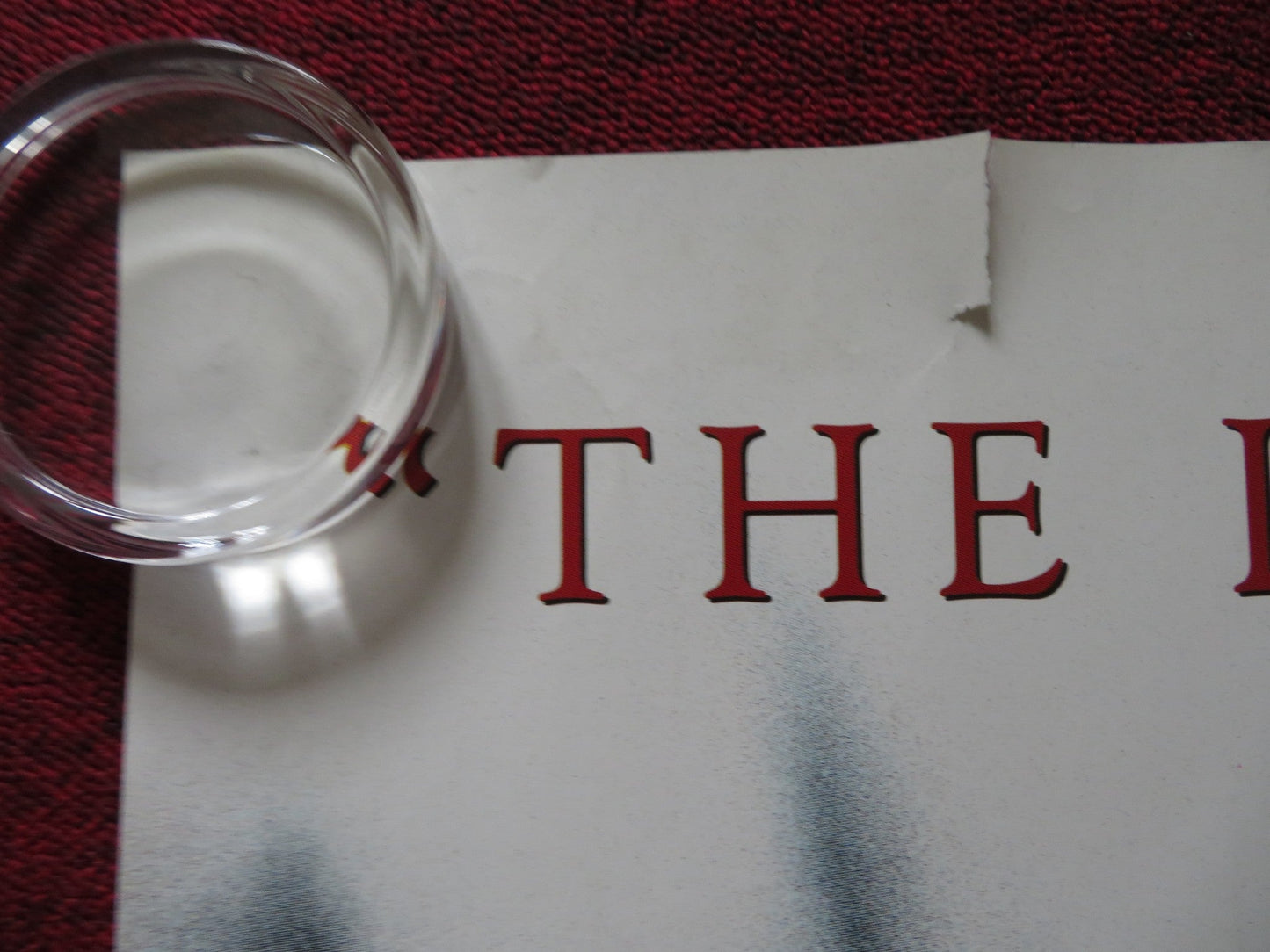 SOLOMAN AND GAENOR UK QUAD (30"x 40") ROLLED POSTER IOAN GRUFFUDD 1999 Rendezvous Cinema Movie posters