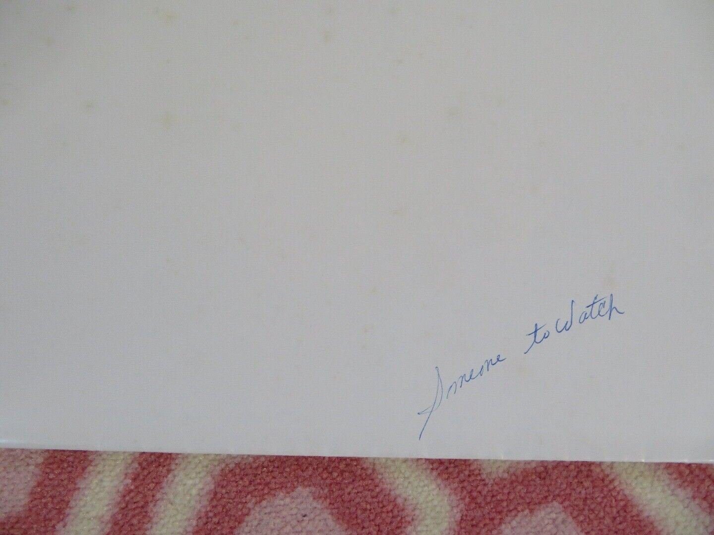 SOMEONE TO WATCH OVER ME FOLDED US ONE SHEET POSTER T BERENGER R SCOTT 1987 Movie posters