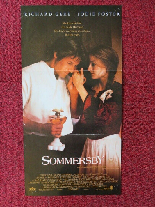 SOMERSBY FOLDED AUSTRALIAN DAYBILL POSTER RICHARD GERE JODIE FOSTER 1993 Movie posters